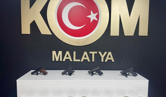 Pütürge'de Silah Operasyonu: 1 Tutuklama