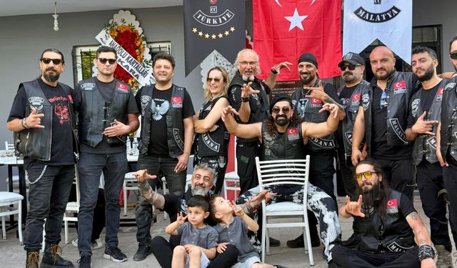 Anadolu Kartalları Chopper Kulübü Malatya'da Teşkilatlandı