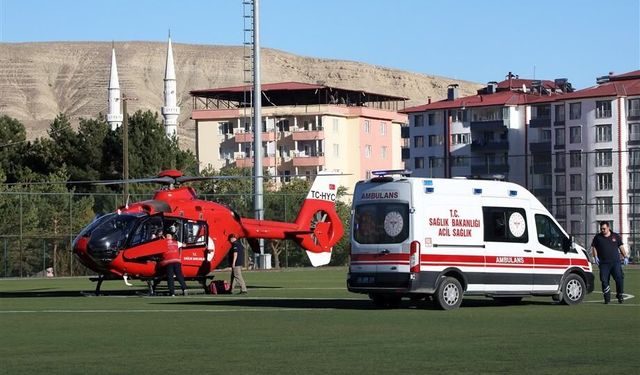 Darende'de Yüksekten Düşen 22 Yaşındaki Genç Yaralandı