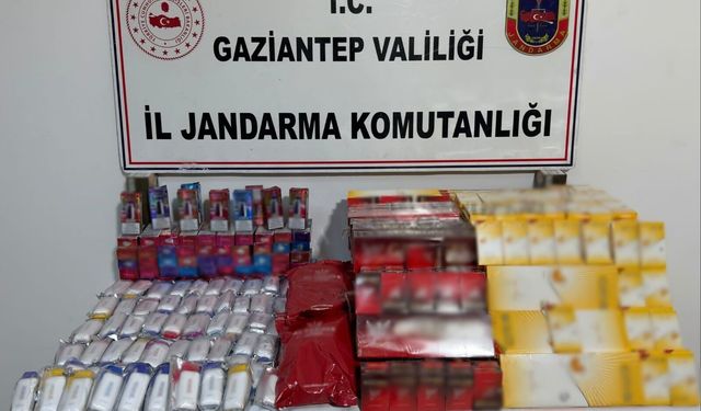 Gaziantep'te Kaçakçılık Operasyonu: 3 Şüpheli Yakalandı