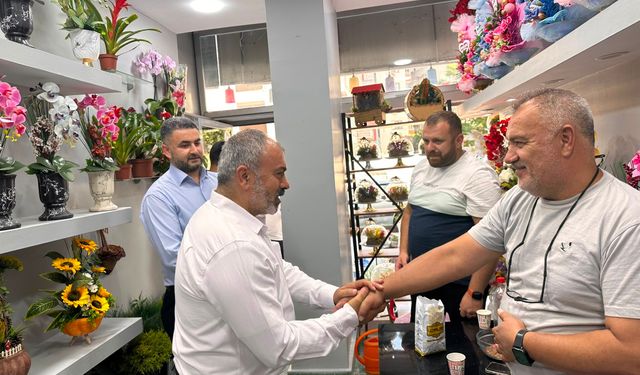 HÜDA PAR Heyetinden Battalgazi Esnafına Ziyaret