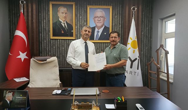 İYİ Parti Darende İlçe Başkanlığına Ahmet Çakır Yeniden Atandı