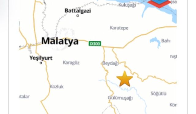 Malatya'da Günün İkinci Hissedilen Depremi