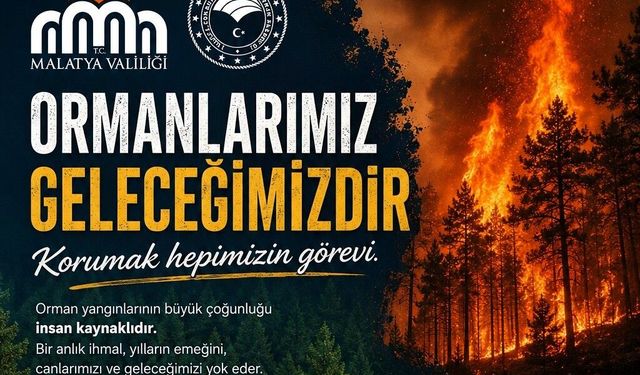 Malatya'da Orman Yangını Alarmı: 2026'da 56 Anız, 6 Orman Yangını Çıktı
