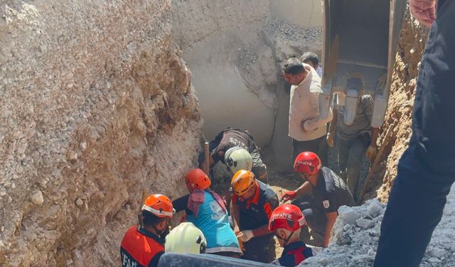 Malatya'da TOKİ Şantiyesinde Göçük: 2 İşçi Toprak Altında Kaldı
