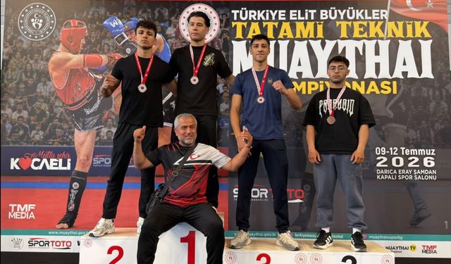 Malatyalı Antrenörlerin Yetiştirdiği Sporcu Türkiye İkincisi Oldu