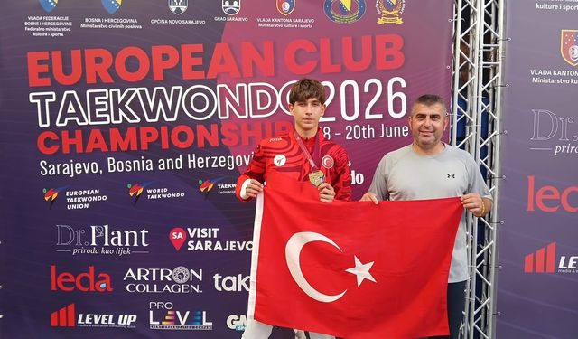 Malatyalı Sporcudan Avrupa Zaferi