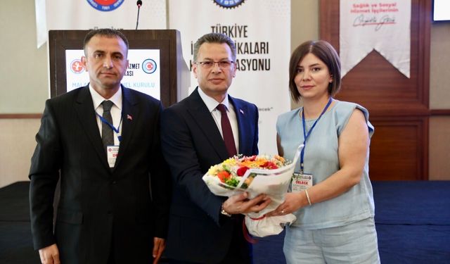 Türkiye Sağlık-İş Malatya Şubesi'nde Kenan Karateke Yeniden Başkan Seçildi