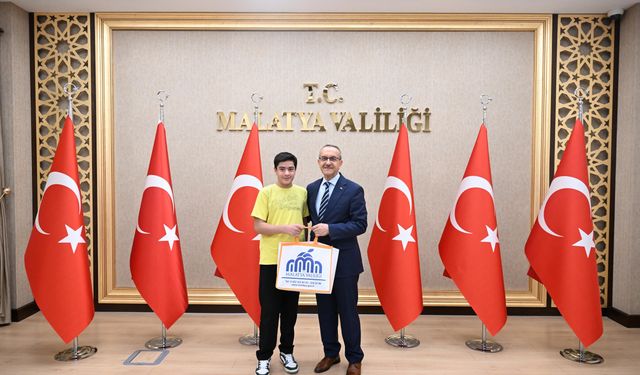 Vali Yavuz, LGS Türkiye Birincilerini Ağırladı