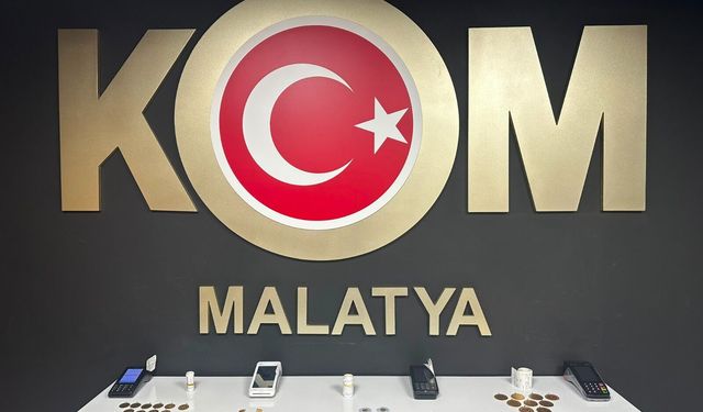 Malatya'da sahte altın ve tefecilik operasyonu: 2 tutuklama