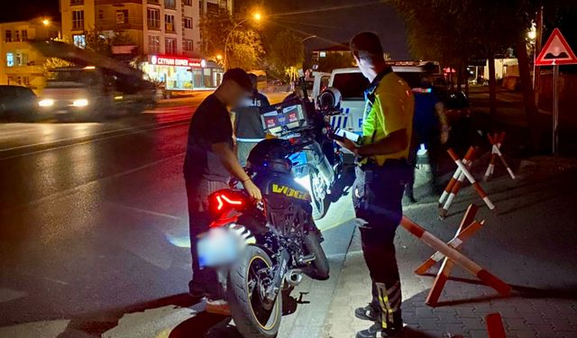 Battalgazi'de Motosiklet ve Şahıslara Yönelik Denetim