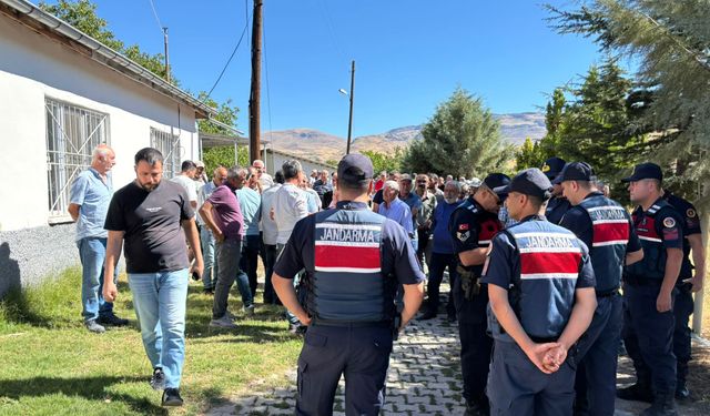 Hekimhan'da Maden Toplantısı Gerginliği