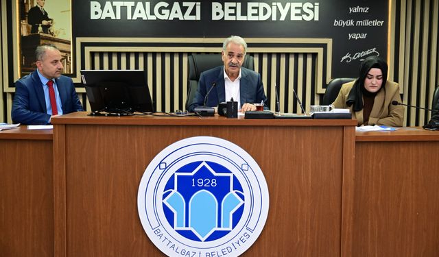 Battalgazi Belediye Meclisi'nde Bütçe Görüşmeleri Sürüyor