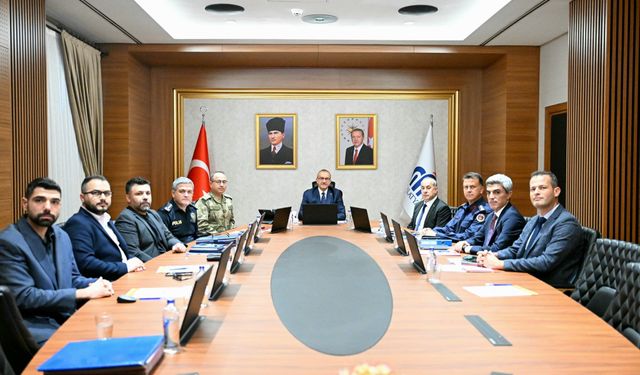 Malatya'da Güvenlik Masaya Yatırıldı: 7 Kritik Başlık Görüşüldü
