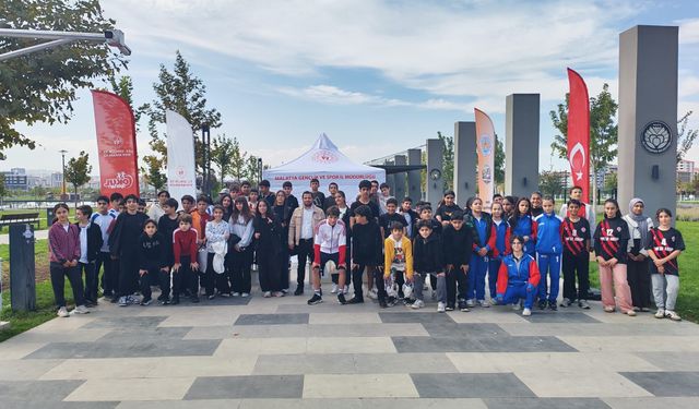 Malatya'da Oryantiring Yarışmalarına Rekor Katılım: 422 Sporcu Yarıştı