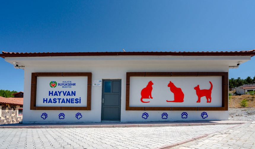 MALATYA BÜYÜKŞEHİR BELEDİYESİ HAYVAN HASTANESİ HİZMETE GİRDİ