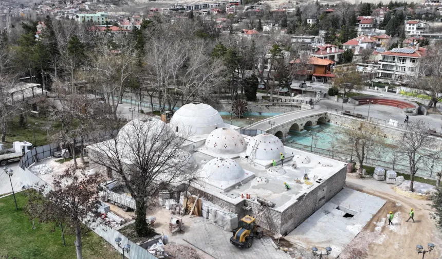Konya'da 600 yıllık tarihi hamam su müzesi olacak