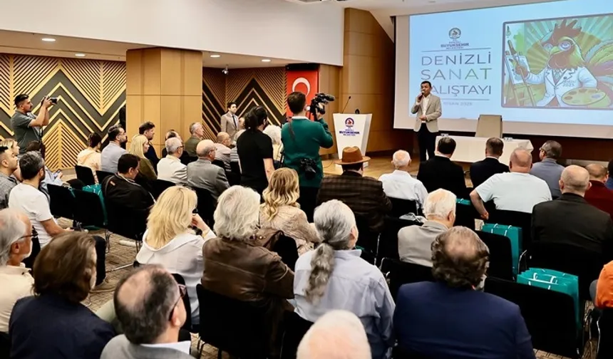 Denizli Sanat Çalıştayı’nda geleceğe ışık tutuldu