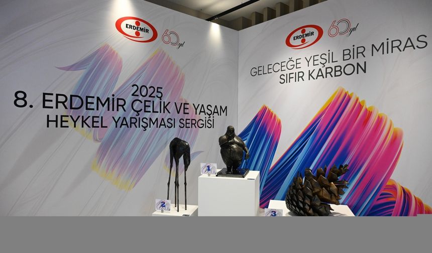 8. Erdemir Çelik ve Yaşam Heykel Yarışması'nın sonuçları açıklandı
