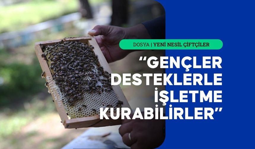 Arıcılık yapan genç çiftçi kendi ürünlerini aracısız satmak istiyor
