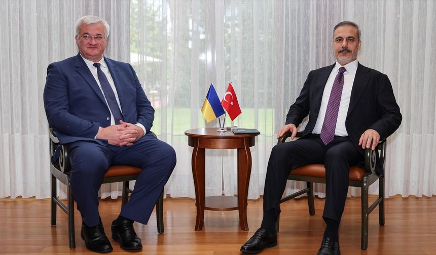 Bakan Fidan, Ukraynalı mevkidaşı Sybiha ile Ukrayna-Rusya arasındaki ateşkes çabalarını görüştü