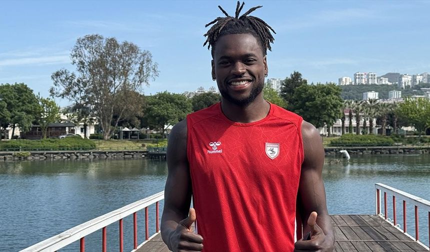 Belçikalı golcü oyuncu Dimata, Samsunspor'da olmaktan mutlu