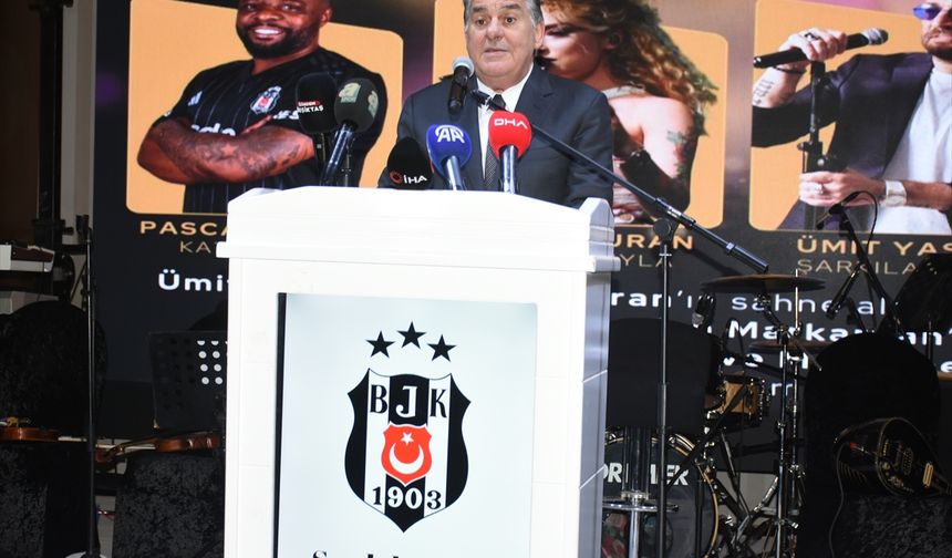Beşiktaş Başkanı Adalı Malatya'da down sendromlu ve yetim çocuklara yardım gecesine katıldı