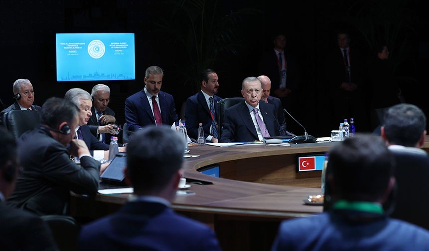 Cumhurbaşkanı Erdoğan: Gazze'de sivil halk adeta cehennemi yaşıyor