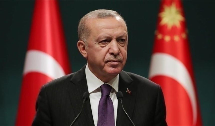 Cumhurbaşkanı Erdoğan'dan şehit ailesine başsağlığı mesajı