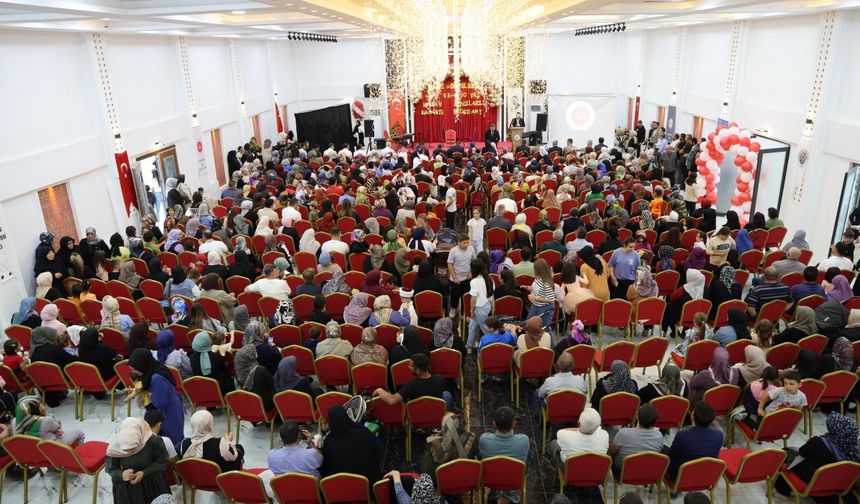 Darende'de Kur’an kursları yıl sonu kapanış programı düzenlendi