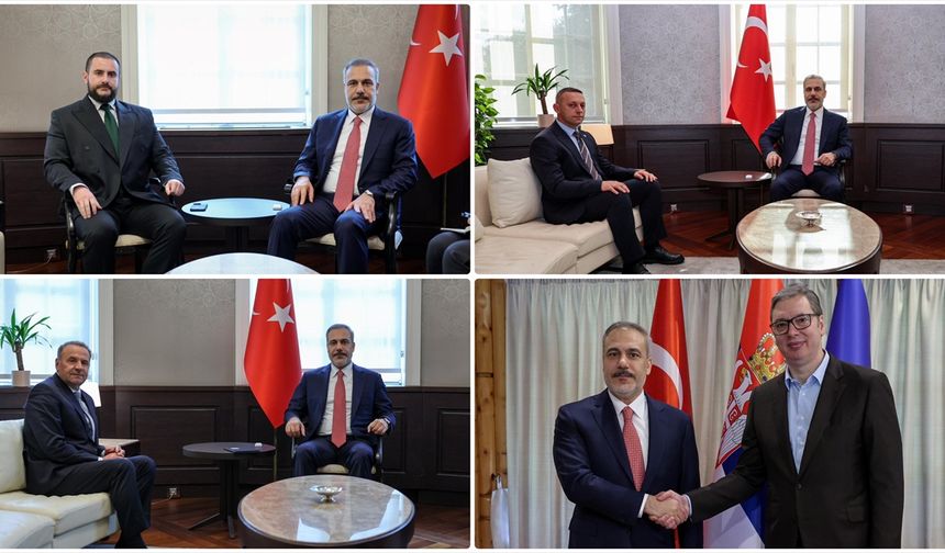 Dışişleri Bakanı Fidan, Sırbistan'da temaslarda bulundu