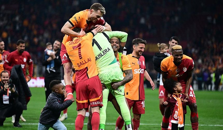 Galatasaray kadro istikrarıyla şampiyonluğa yürüyor