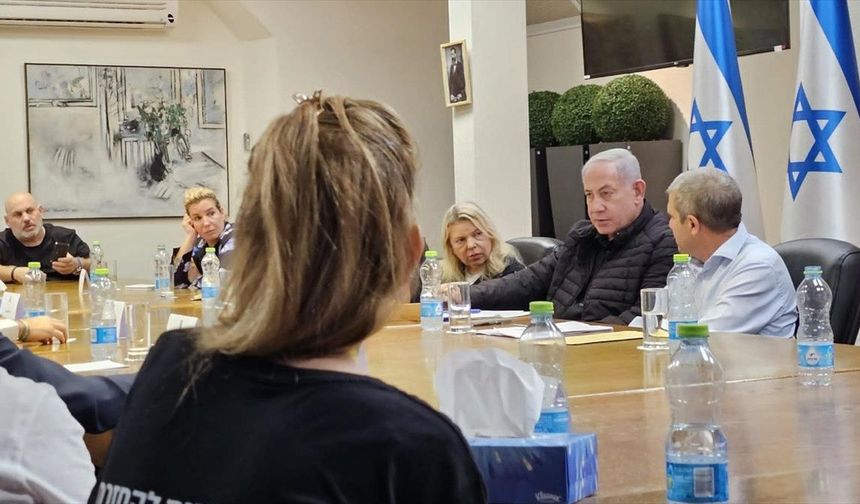 İsrail basını: Netanyahu esir ailelerine Witkoff'un geçici ateşkes taslağını kabul edeceklerini söyledi