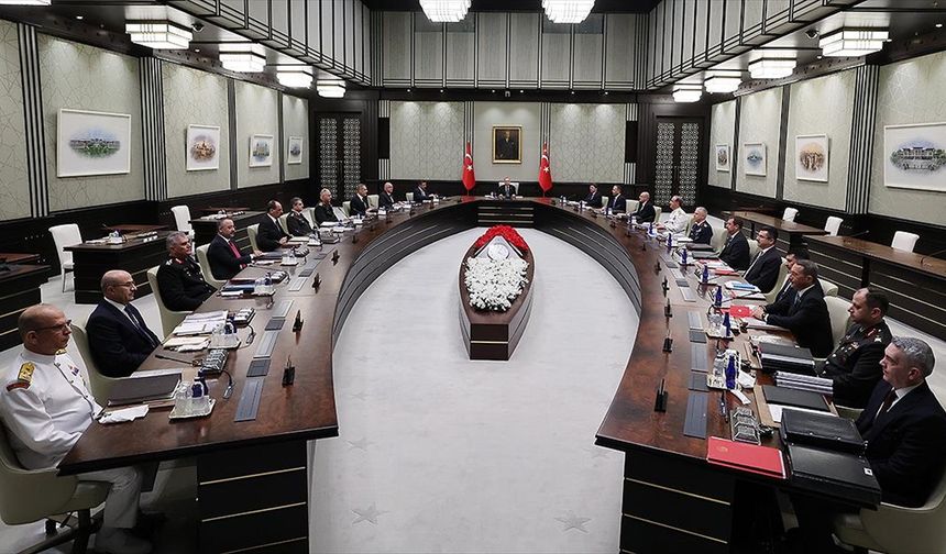 Milli Güvenlik Kurulu toplantısı başladı