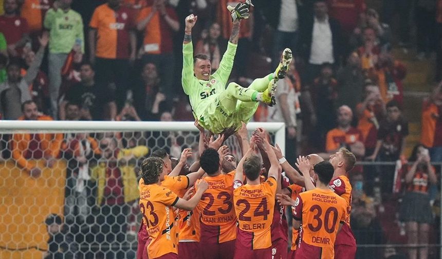 Şampiyon Galatasaray, sezonu galibiyetle kapattı