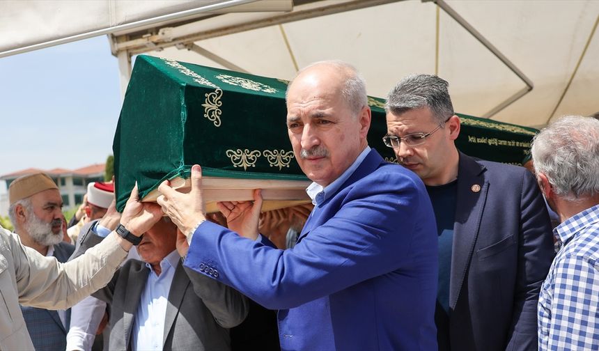 TBMM Başkanı Kurtulmuş, emekli Öğretim Üyesi Prof. Dr. Halis Ayhan'ın cenazesine katıldı
