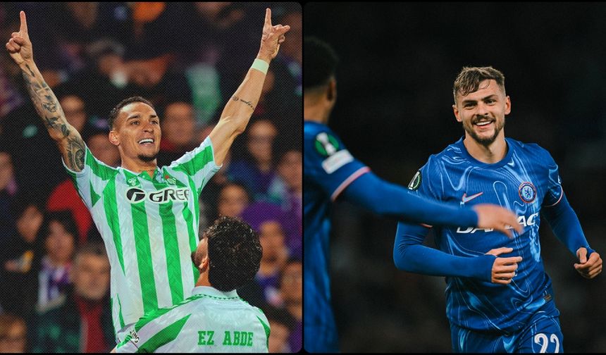 UEFA Konferans Ligi finalinde Chelsea ile Real Betis karşılaşacak