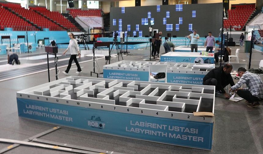 Uluslararası MEB Robot Yarışması'nda hazırlıklar tamamlandı