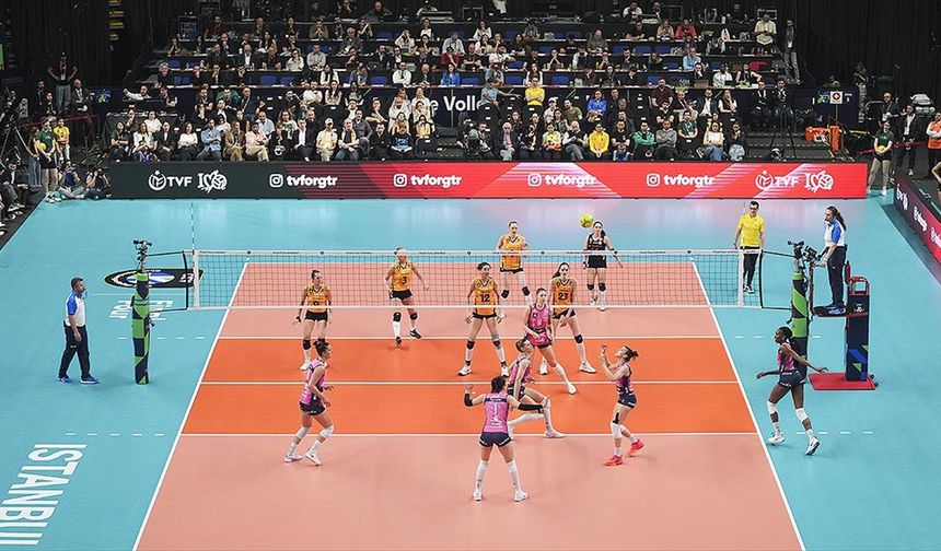 VakıfBank, Kadınlar CEV Şampiyonlar Ligi Dörtlü Finali'ni son sırada tamamladı