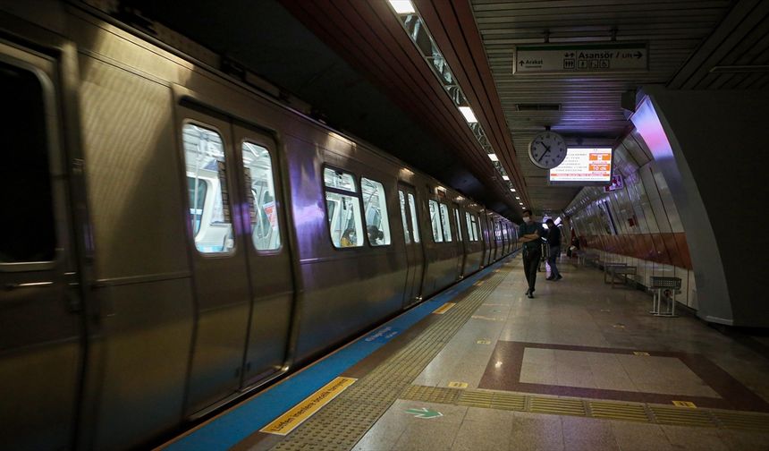 Yenikapı-Hacıosman Metro Hattı'nda bazı istasyonlar işletmeye kapatılacak