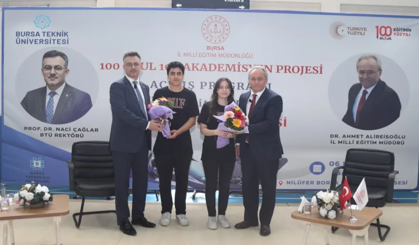 Bursa Nilüfer'de '100 Okul 100 Akademisyen Projesi' başladı