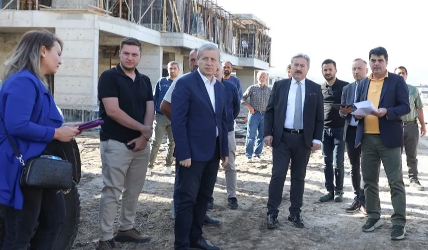 Kayseri Melikgazi'de örnek yaşam alanı yükseliyor