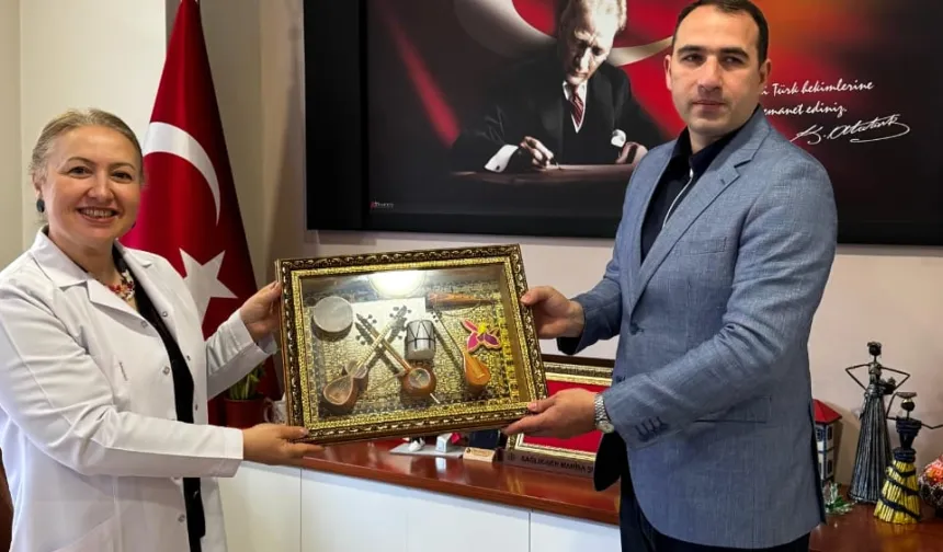 Manisa’da Azerbaycan heyetinden ziyaret