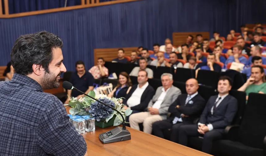 Uğur Uzunel, Marmarabirlik'te Rıfat Ilgaz’ı konuştu