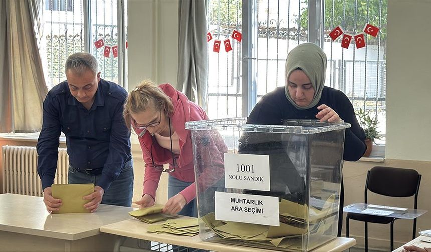 407 mahalle ve köyde muhtar, ihtiyar heyeti seçimi tamamlandı