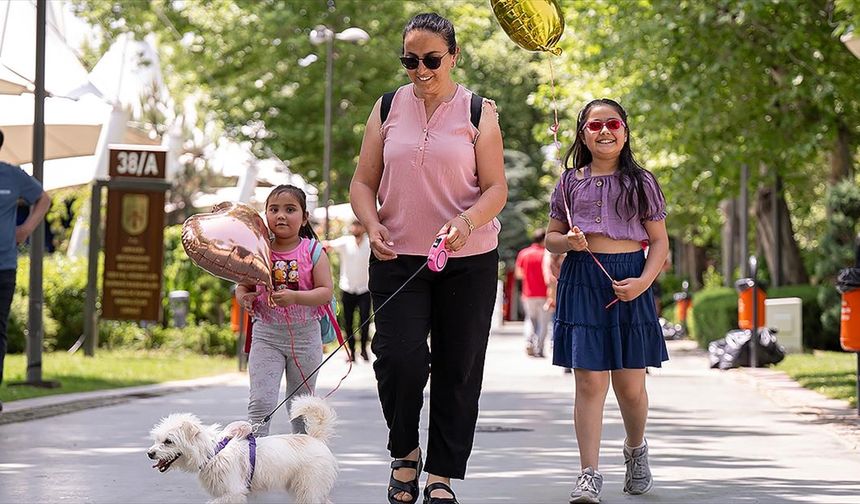 Bayramda Ankara'da kalanlar Gençlik Parkı'nda vakit geçirdi