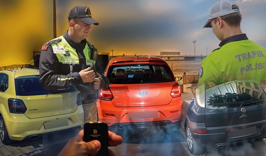 Bu yıl "abarth egzoz" kullanan 26 bin 131 sürücüye işlem yapıldı