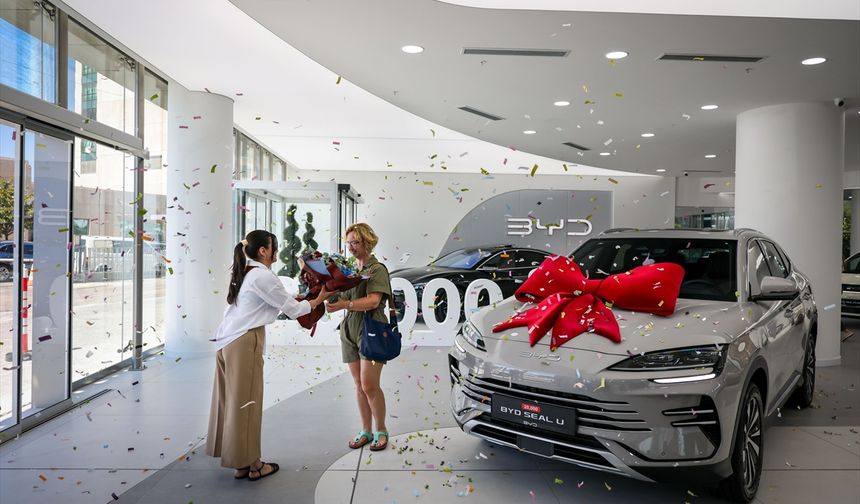BYD SEAL U'nun Türkiye'deki teslimat sayısı 20 bine ulaştı