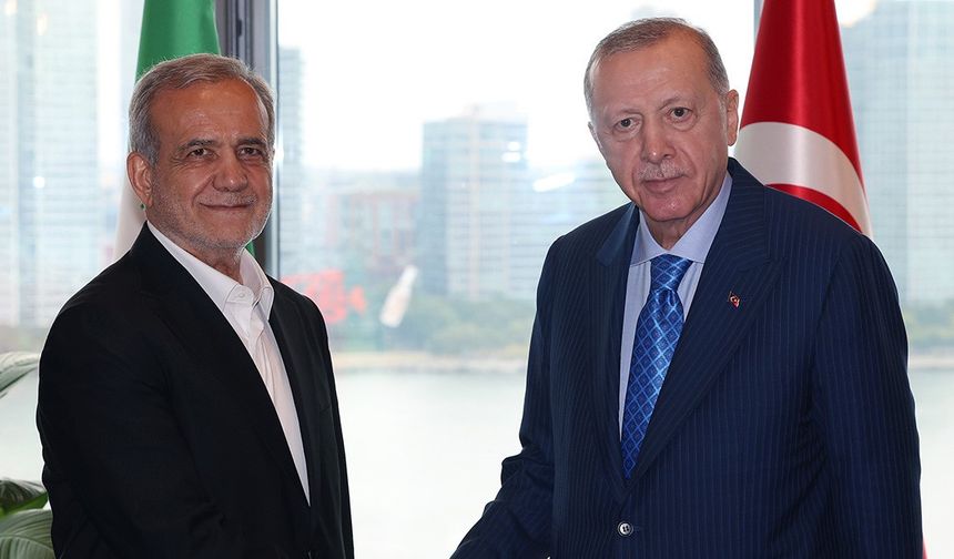 Cumhurbaşkanı Erdoğan, İran Cumhurbaşkanı Pezeşkiyan ile telefonda görüştü