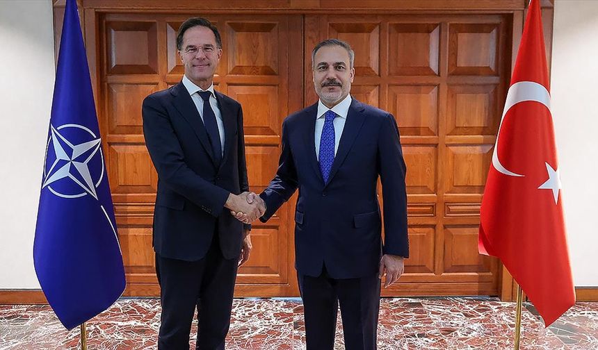 Dışişleri Bakanı Fidan, NATO Genel Sekreteri Rutte ile telefonda görüştü